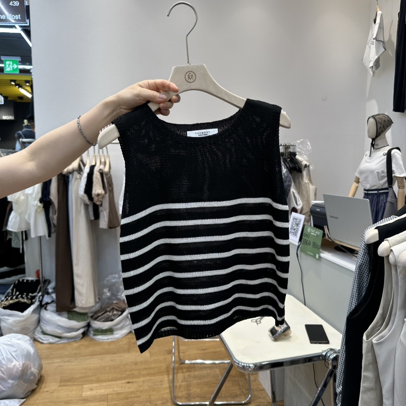 THE MOST-Q東大門直郵女裝新品休閑時尚真品推薦吊帶背心THE MOST吊帶/背心圖色3