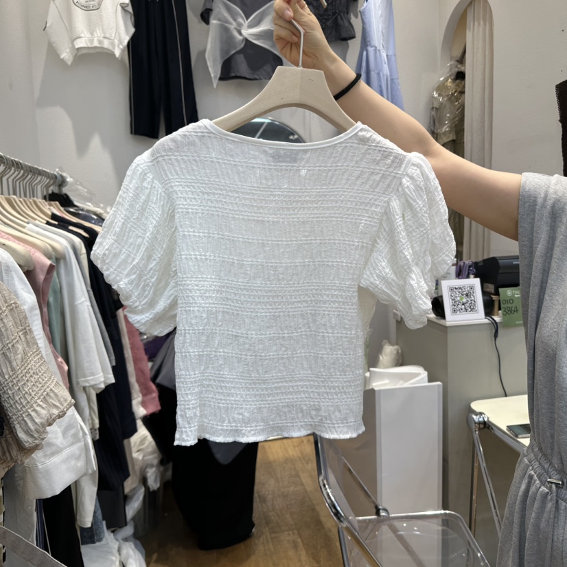 THE MOST-Q韓國代購女士新款熱賣真品時尚推薦襯衫蕾絲衫THE MOST襯衫/蕾絲衫