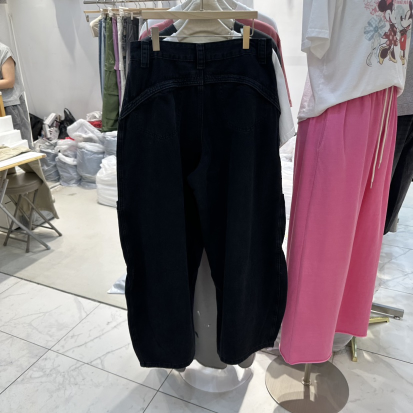 WASHBLUE東大門直郵女士新款推薦熱賣時尚25春夏人氣休閑褲WASHBLUE休閑褲