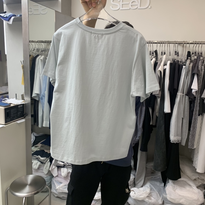 LEESEED-A東大門實拍女士新款25春夏熱賣人氣推薦職業休閑T恤SEeD/LEESEEDT恤