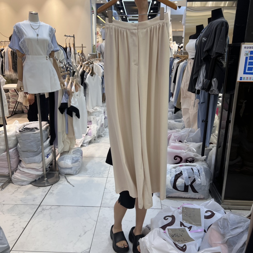 SANS韓國代購女士新款推薦人氣休閑真品時尚職業25春夏休閑褲SANS休閑褲圖色2