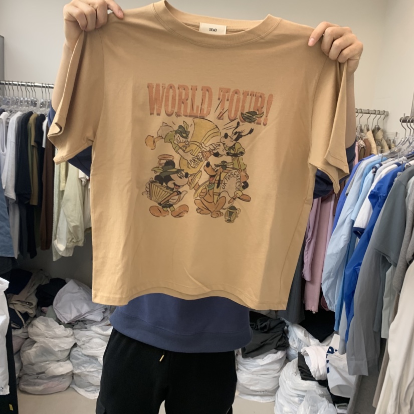 LEESEED-A韓國代購女士新品25春夏真品職業人氣休閑時尚T恤SEeD/LEESEEDT恤