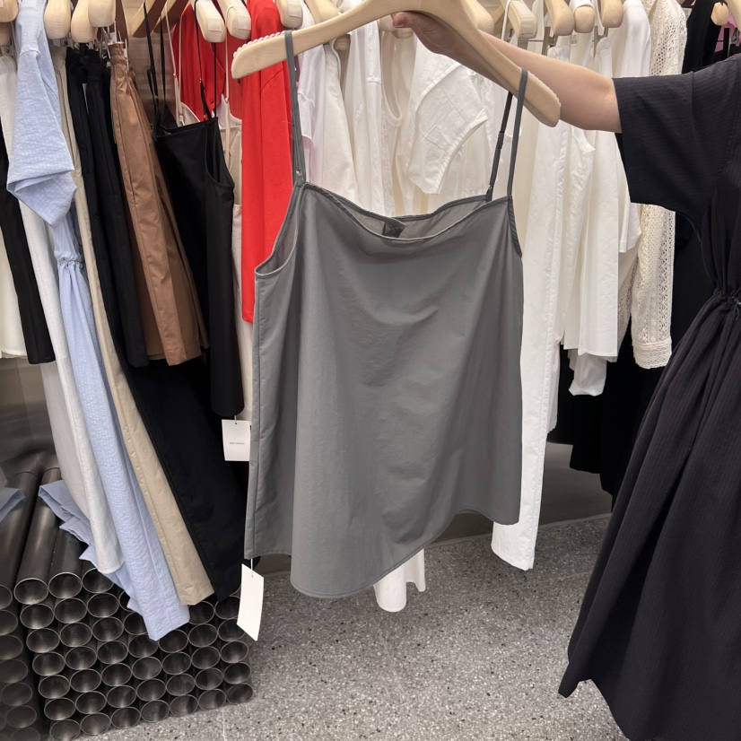 VELVET UNDERGROUND東大門直郵女裝新品推薦人氣吊帶背心紐扣VELVET UNDERGROUND吊帶/背心