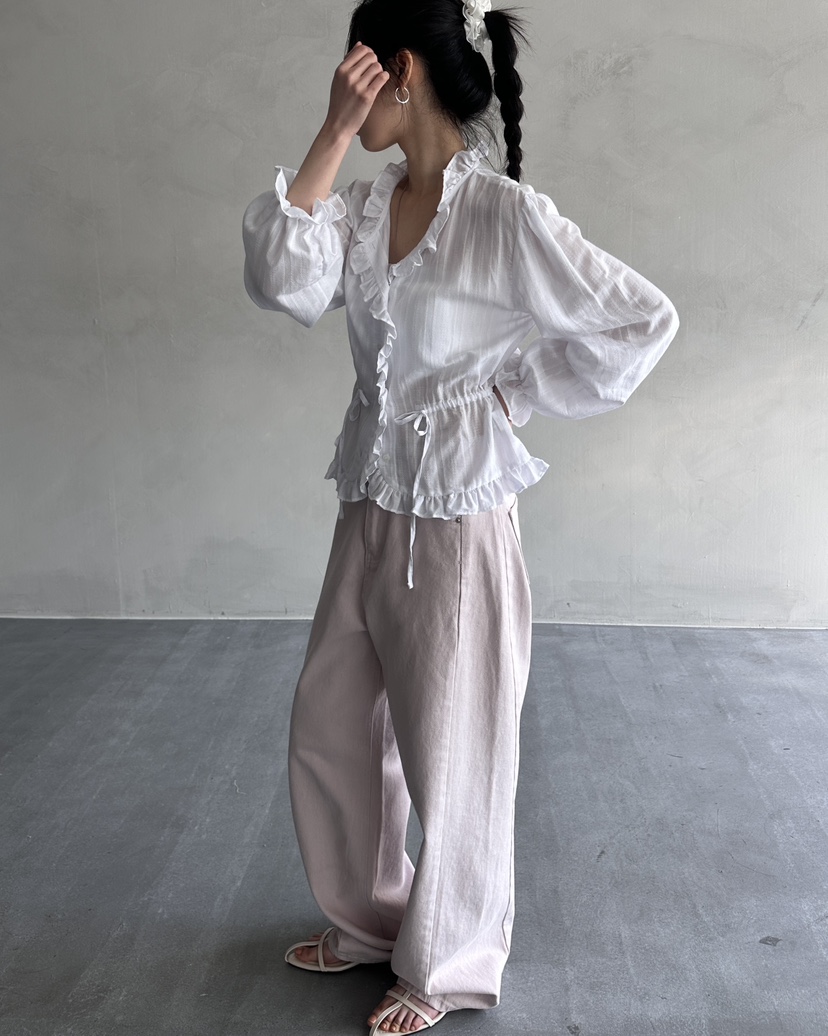 HOWDY韓國直郵㊣女裝新品休閑時尚熱賣推薦25春夏人氣牛仔褲howdy牛仔褲