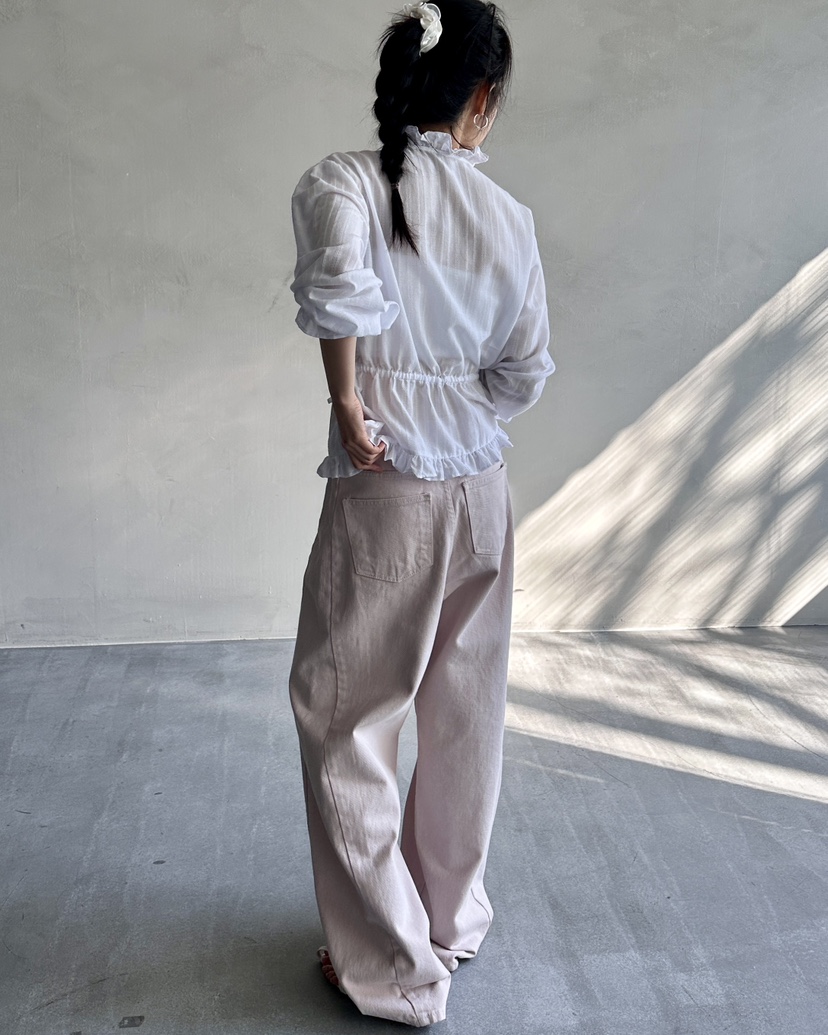 HOWDY韓國直郵㊣女裝新品休閑時尚熱賣推薦25春夏人氣牛仔褲howdy牛仔褲