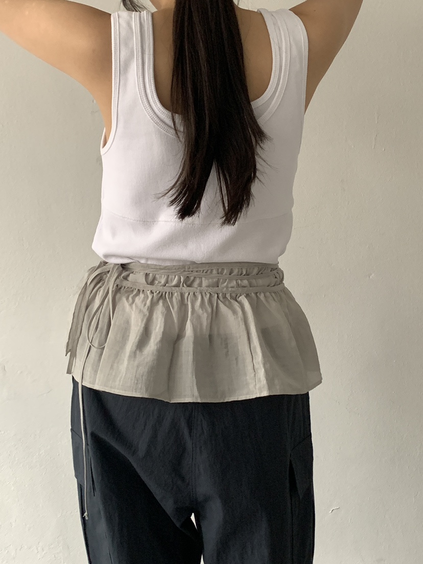 FAVE韓國直郵女士新品時尚休閑職業熱賣25春夏吊帶背心紐扣FAVOURITE吊帶/背心
