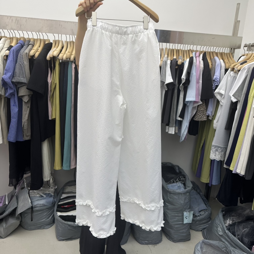 SPECIAL韓國代購女裝新品職業真品25春夏熱賣推薦時尚休閑褲SPECIAL休閑褲