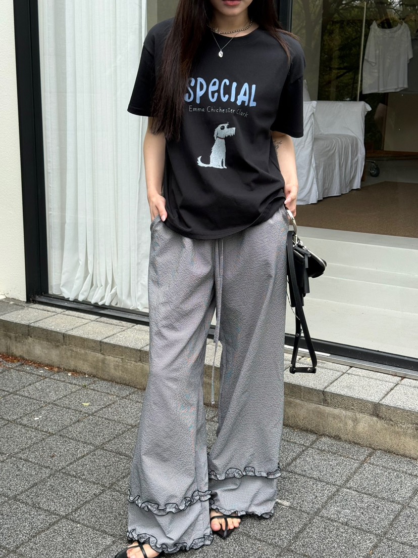 SPECIAL韓國代購女裝新品職業真品25春夏熱賣推薦時尚休閑褲SPECIAL休閑褲