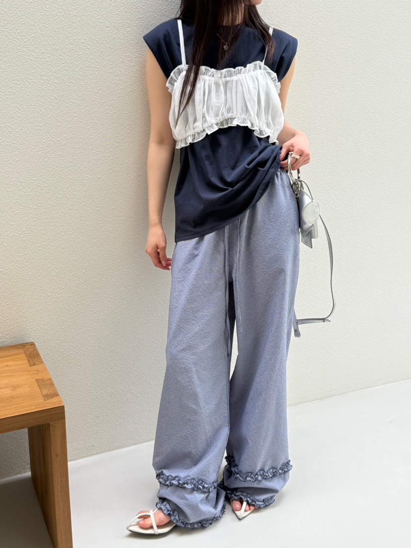 SPECIAL韓國代購女裝新品職業真品25春夏熱賣推薦時尚休閑褲SPECIAL休閑褲
