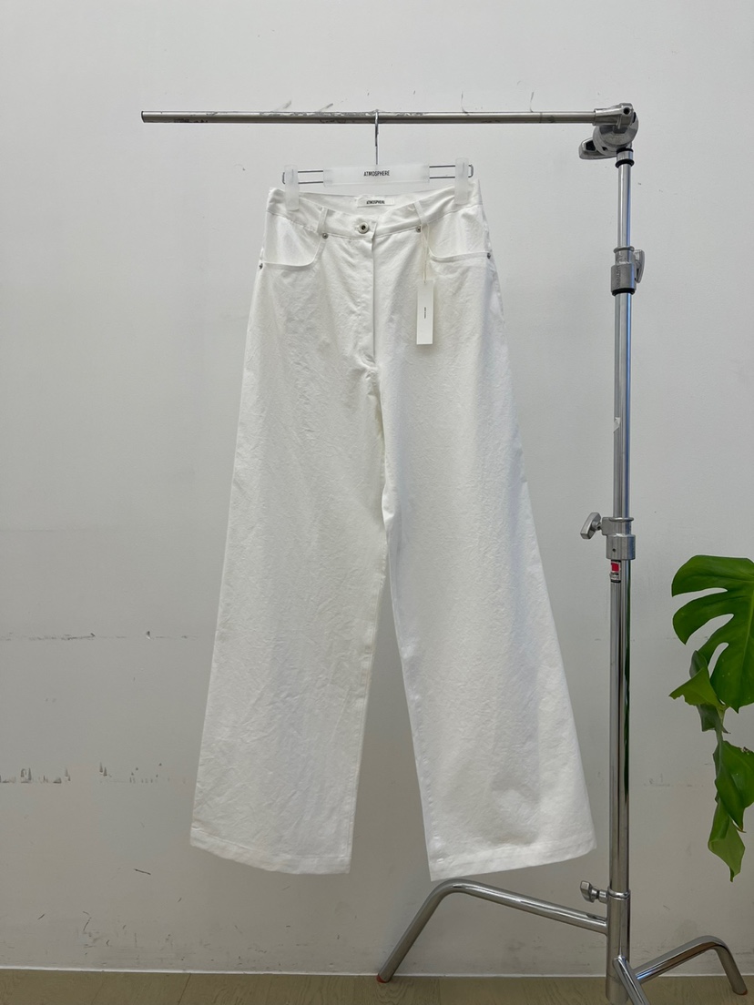 ATMOSPHERE東大門代購女士新品時尚熱賣真品推薦25春夏休閑褲ATMOSPHERE/BLING休閑褲