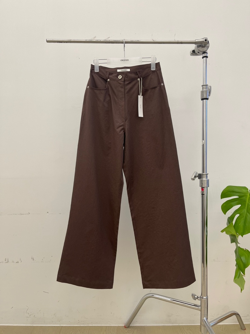 ATMOSPHERE東大門代購女士新品時尚熱賣真品推薦25春夏休閑褲ATMOSPHERE/BLING休閑褲圖色3