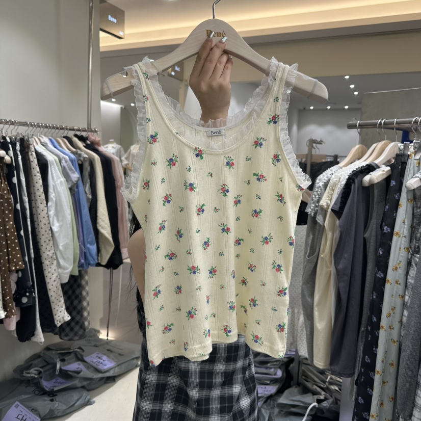BENE韓國代購女裝新款人氣25春夏真品熱賣職業推薦吊帶背心BENE吊帶/背心
