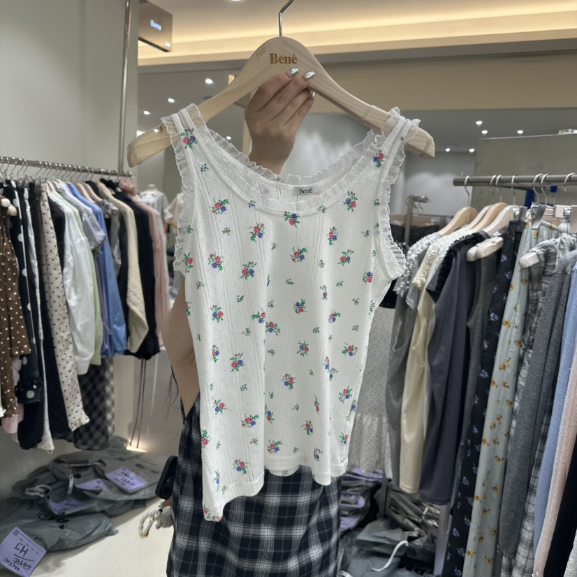 BENE韓國代購女裝新款人氣25春夏真品熱賣職業推薦吊帶背心BENE吊帶/背心圖色2