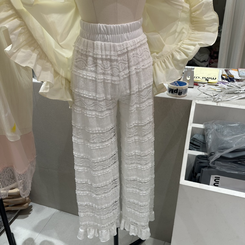 MINI UNNI韓國直郵女士新款休閑職業熱賣時尚25春夏休閑褲MINI UNNI休閑褲