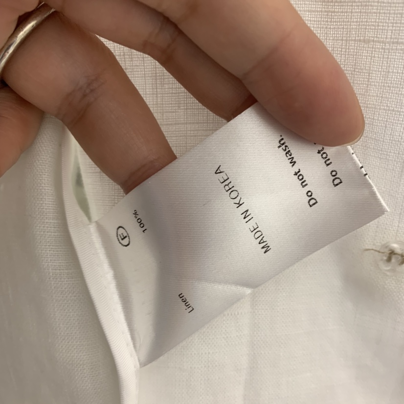 THE SECOND GROW韓國代購女裝新品人氣真品休閑熱賣夾克亞麻THE SECOND GROW夾克
