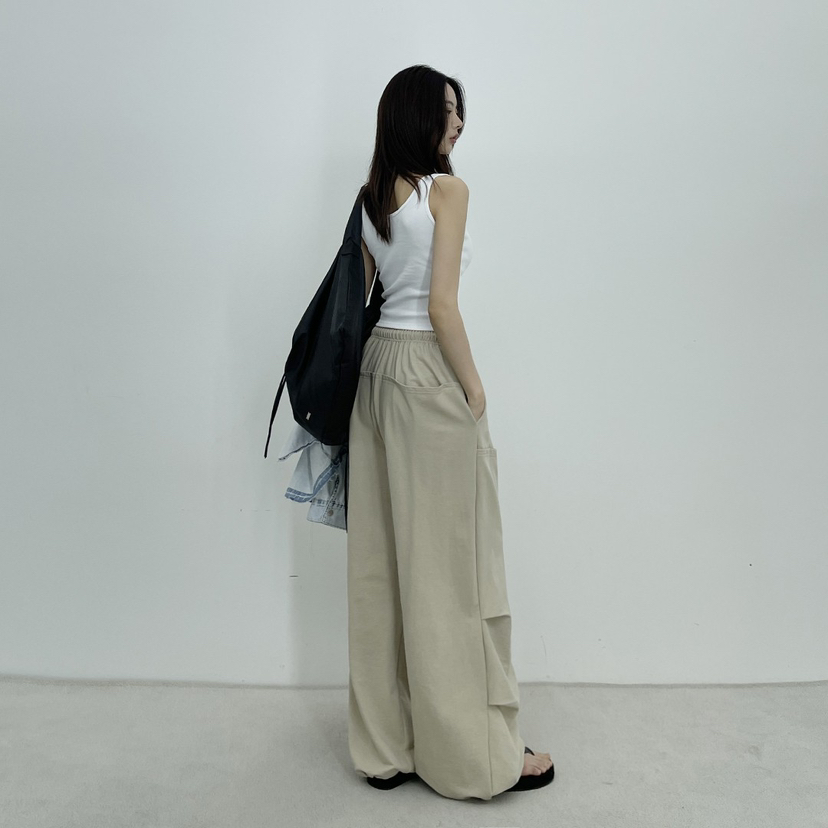 D2/A2韓國代購女士新品熱賣真品時尚25春夏職業人氣休閑褲D2/A2休閑褲