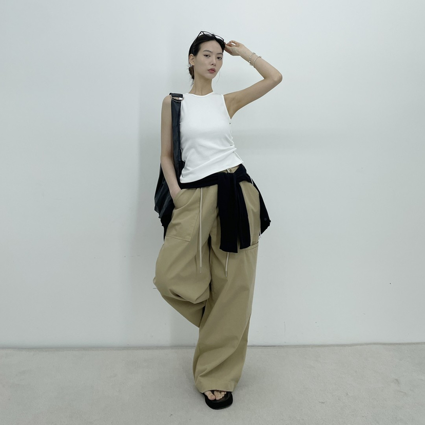 D2/A2韓國直郵女士新品時尚職業25春夏休閑推薦熱賣吊帶背心D2/A2吊帶/背心