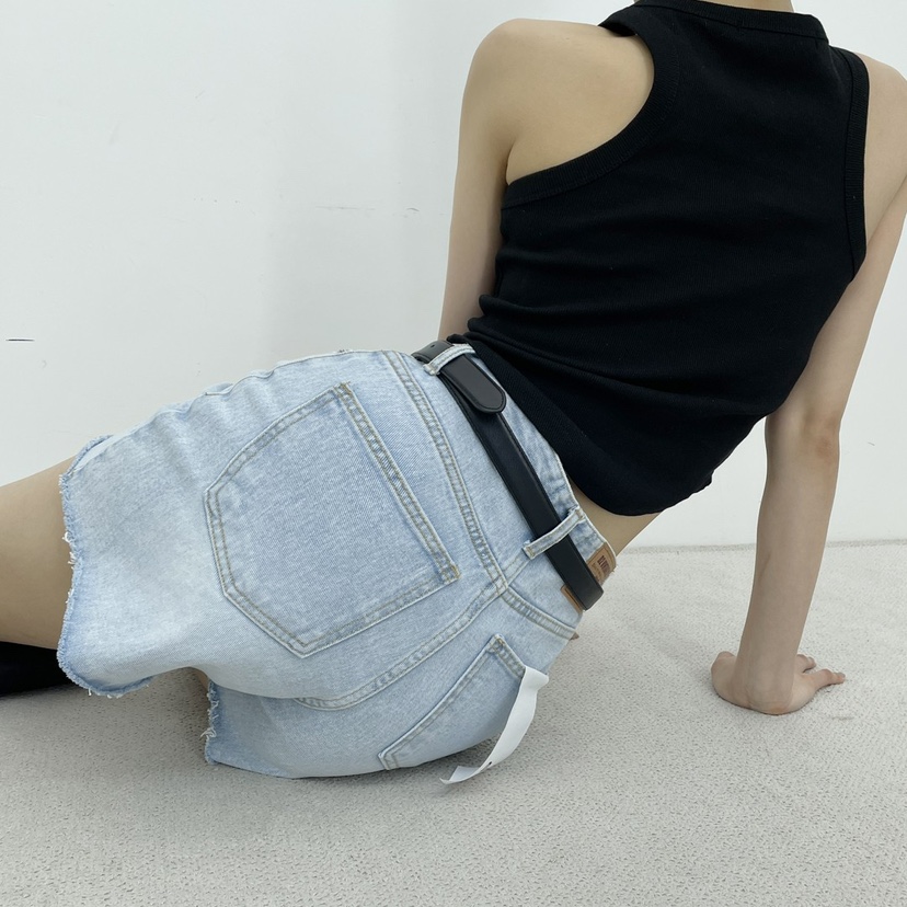 D2/A2韓國直郵女裝新款25春夏推薦真品時尚休閑短褲不含腰帶D2/A2短褲