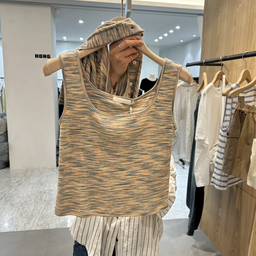 STAYFELT/OF NOTE韓國直郵女裝新款真品時尚職業吊帶背心OF NOTE/STAYFELT吊帶/背心圖色2