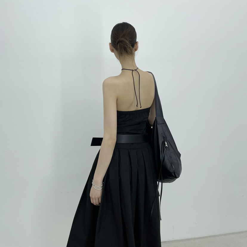 D2/A2韓國直郵女士新款真品25春夏職業推薦連衣裙包含腰帶D2/A2連衣裙
