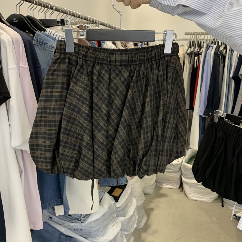 THE SECOND GROW東大門直郵女士新款熱賣休閑25春夏短裙南瓜裙THE SECOND GROW短裙