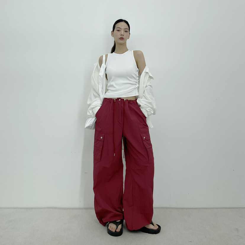 D2/A2東大門實拍女士新款休閑職業時尚25春夏真品熱賣休閑褲D2/A2休閑褲圖色2