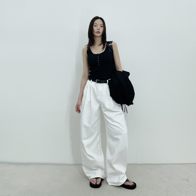 D2/A2東大門直郵女裝新品熱賣人氣25春夏真品推薦休閑休閑褲D2/A2休閑褲