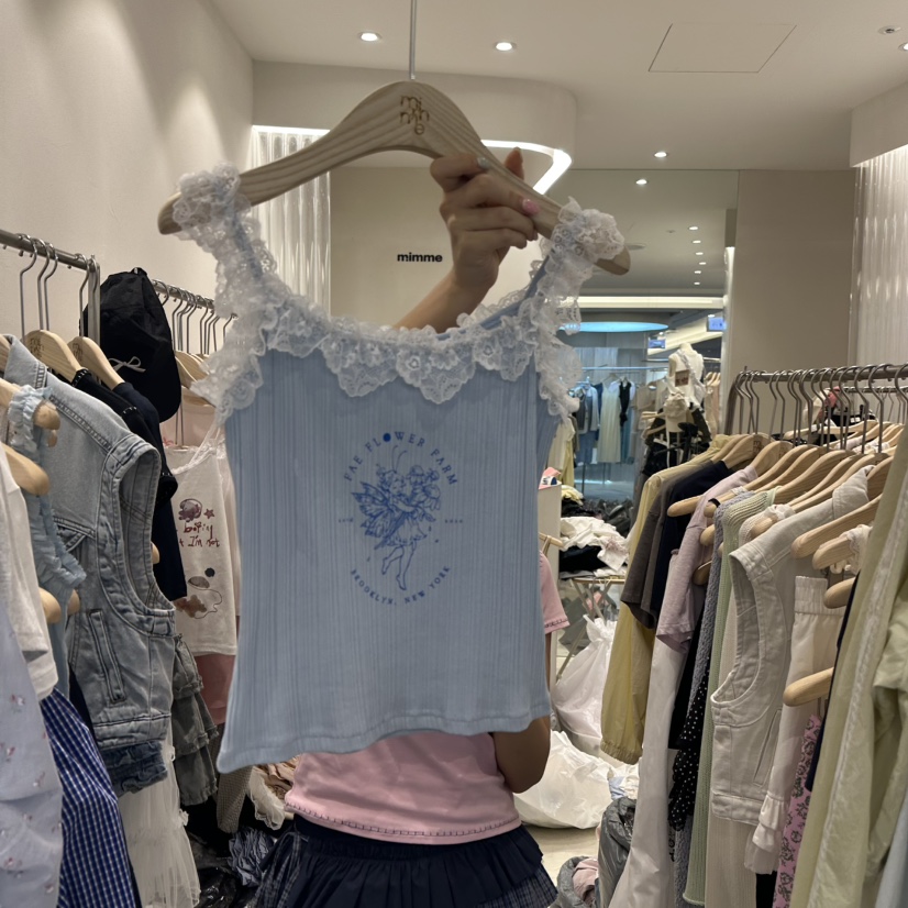 MIMME韓國直郵女士新品熱賣真品時尚25春夏人氣職業吊帶背心MIMME吊帶/背心圖色2