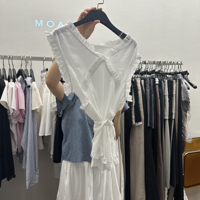 MOANA東大門直郵女士新款時尚休閑熱賣推薦人氣25春夏吊帶背心MOANA吊帶/背心圖色1