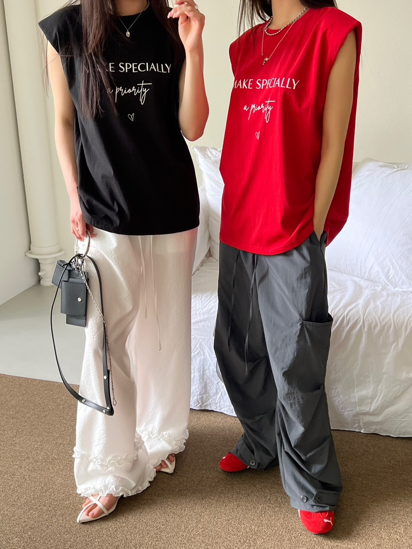 SPECIAL東大門實拍女裝新款時尚推薦人氣職業25春夏吊帶背心SPECIAL吊帶/背心