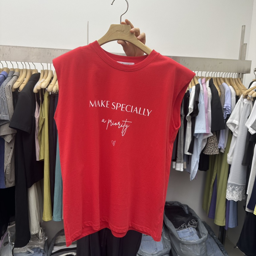 SPECIAL東大門實拍女裝新款時尚推薦人氣職業25春夏吊帶背心SPECIAL吊帶/背心圖色2