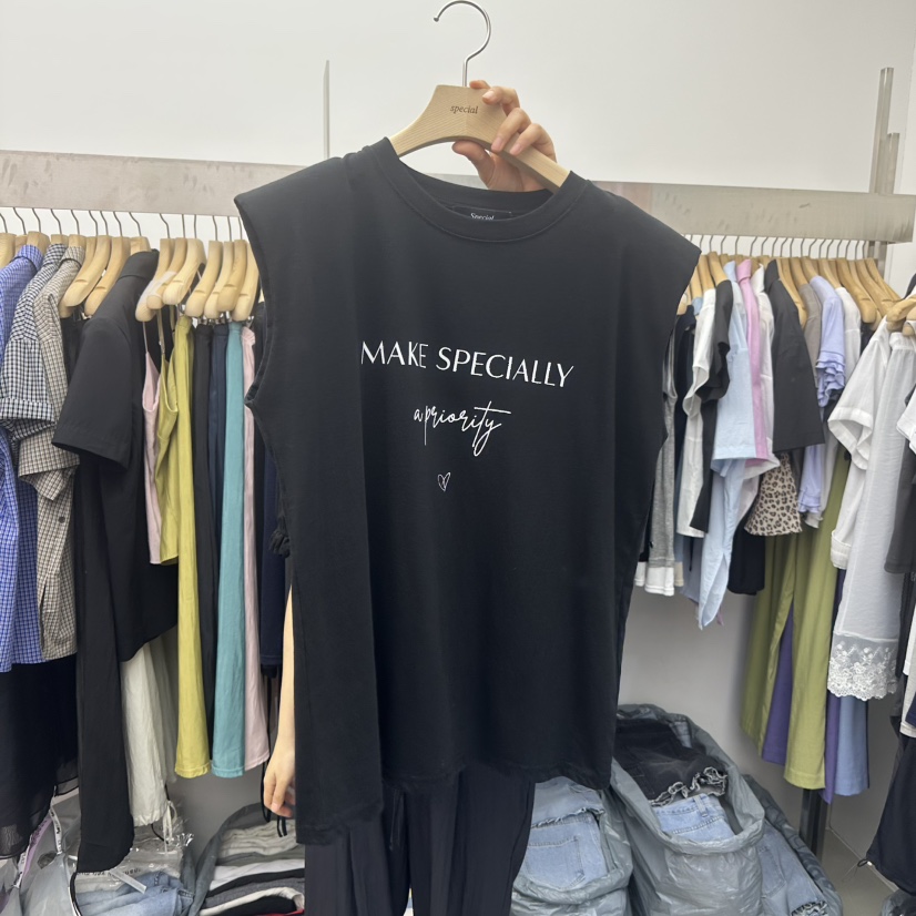 SPECIAL東大門實拍女裝新款時尚推薦人氣職業25春夏吊帶背心SPECIAL吊帶/背心圖色3