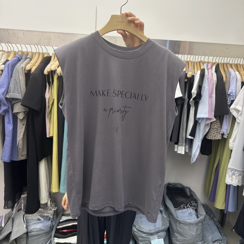 SPECIAL東大門實拍女裝新款時尚推薦人氣職業25春夏吊帶背心SPECIAL吊帶/背心圖色6