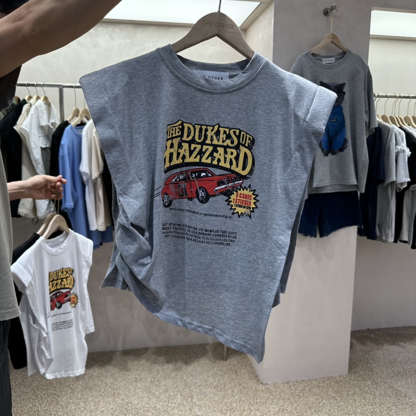 空東大門代購女士新品職業人氣時尚休閑真品熱賣25春夏吊帶背心THE OTHER吊帶/背心圖色2