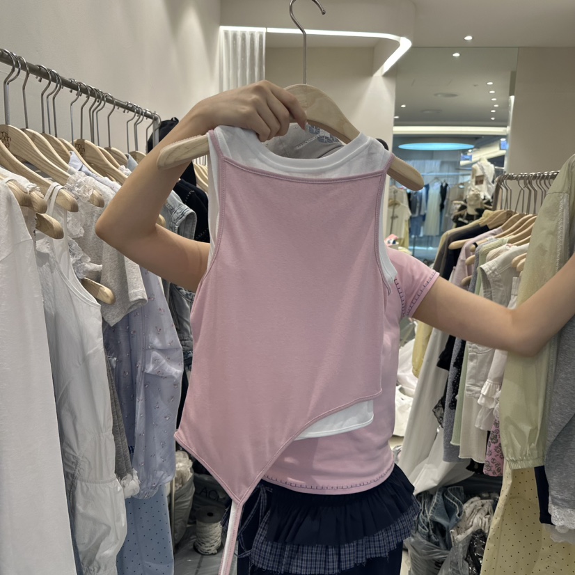 MIMME韓國直郵女裝新款真品25春夏熱賣推薦人氣休閑吊帶背心MIMME吊帶/背心