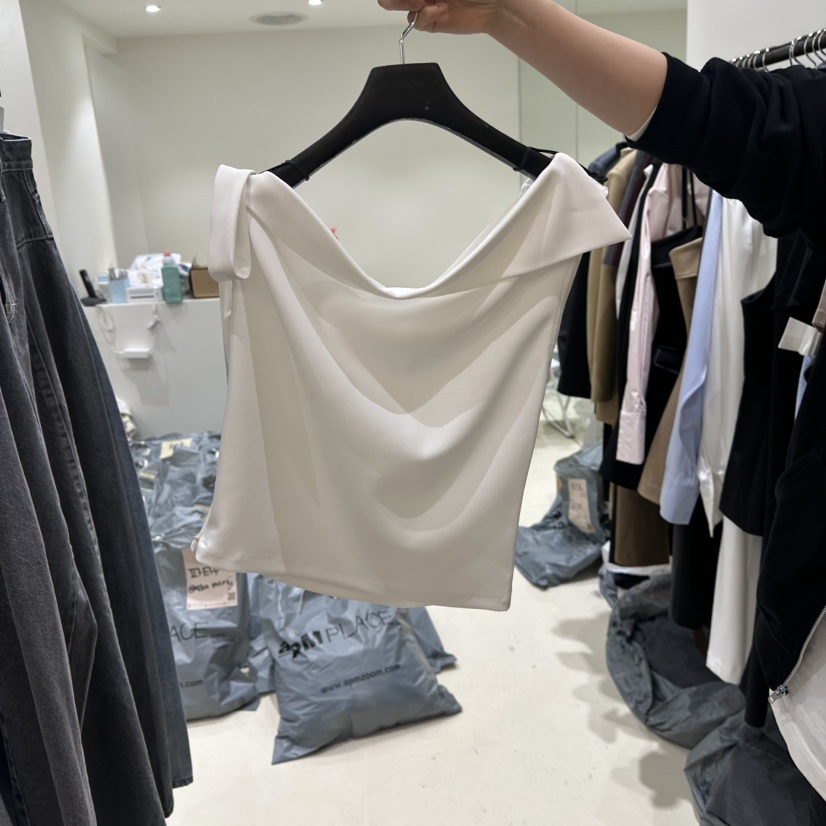 BES韓國代購女裝新款休閑25春夏真品推薦人氣職業時尚吊帶背心BES吊帶/背心