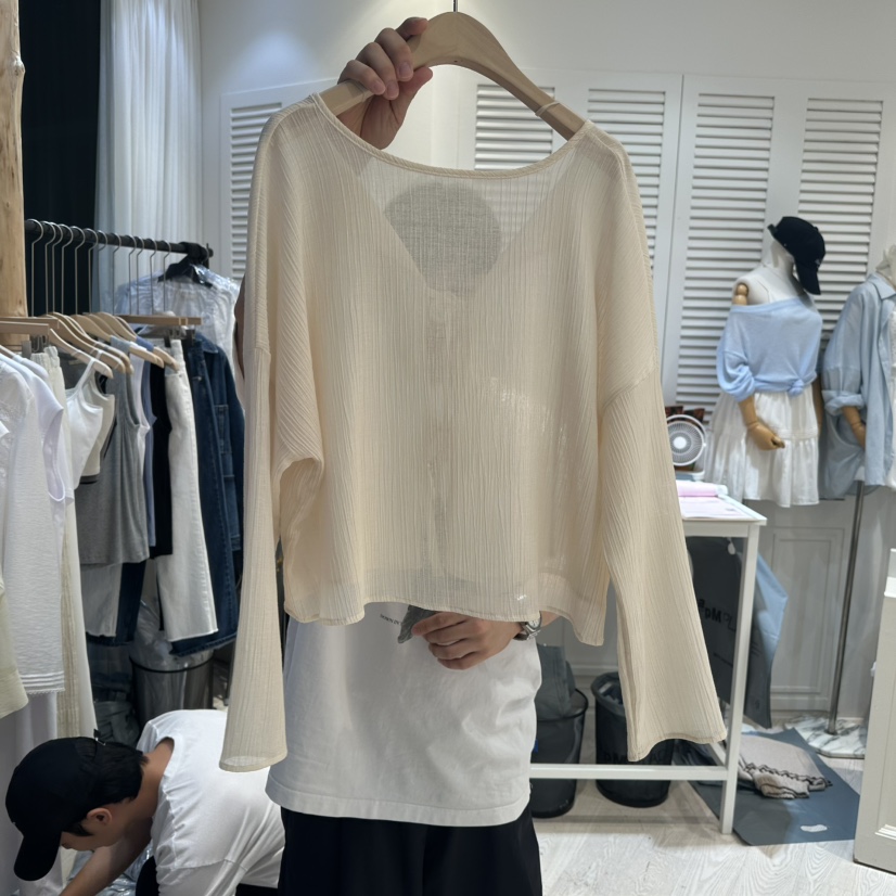 COPINER韓國直郵女士新品25春夏休閑人氣真品職業襯衫蕾絲衫COPINER襯衫/蕾絲衫圖色3