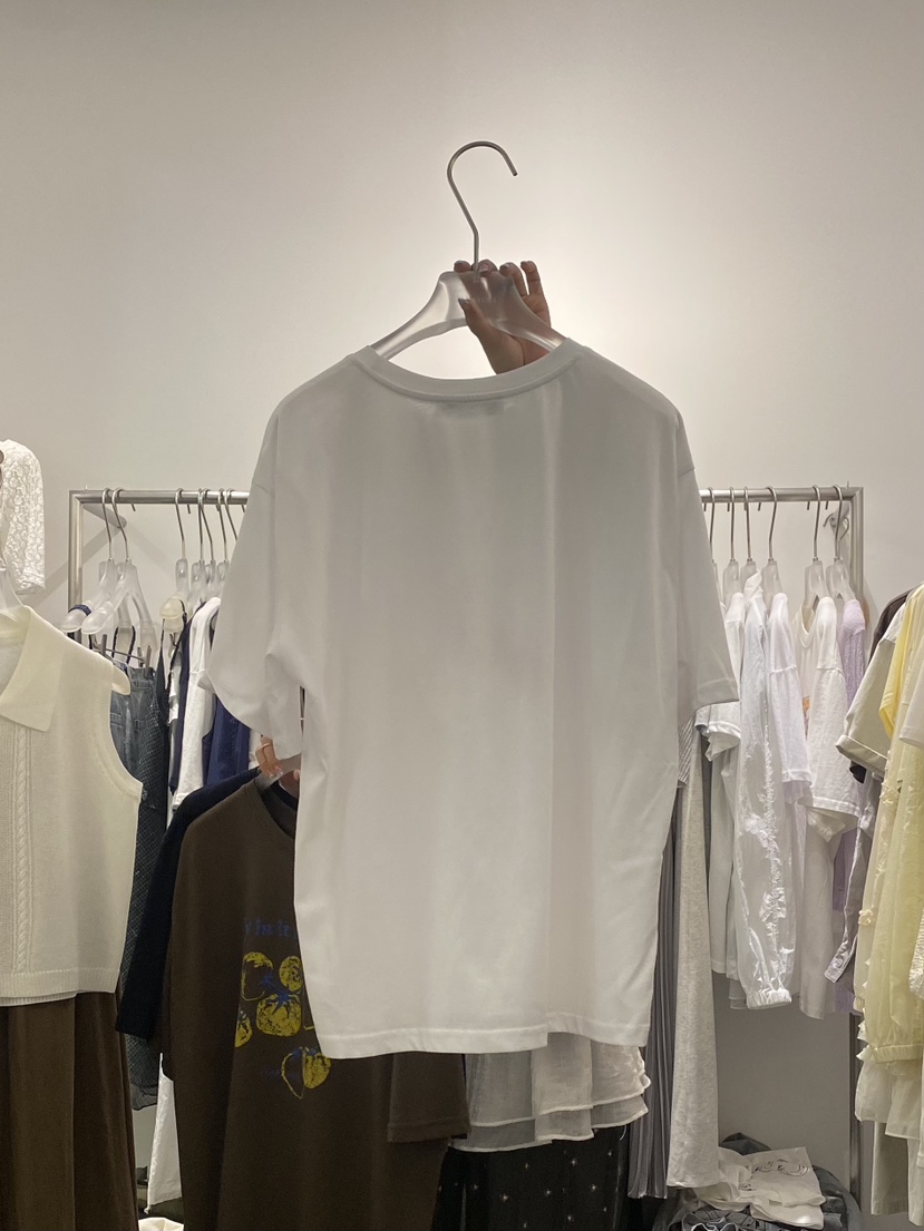 LOOKK韓國直郵女裝新品職業人氣真品推薦25春夏時尚休閑T恤LOOKKT恤