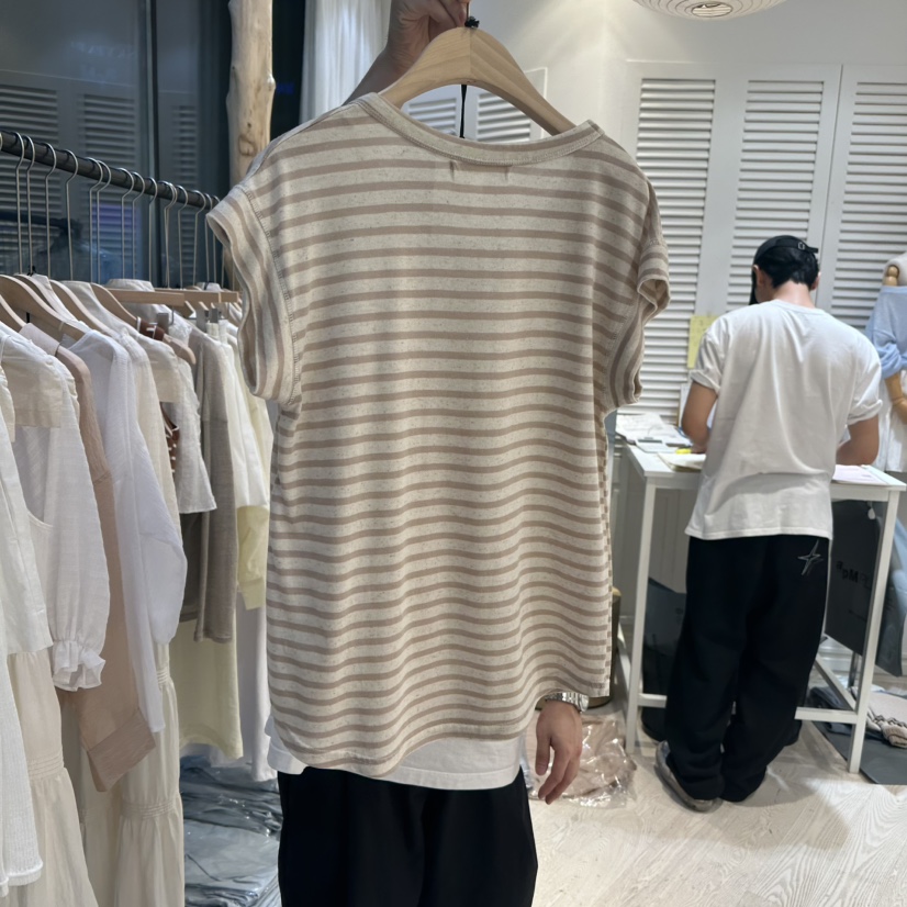COPINER東大門實拍女裝新品真品25春夏推薦休閑職業人氣T恤COPINERT恤