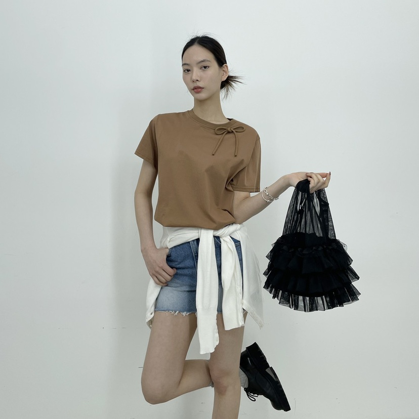 D2/A2東大門直郵女士新品人氣真品推薦熱賣時尚休閑25春夏T恤D2/A2T恤圖色2