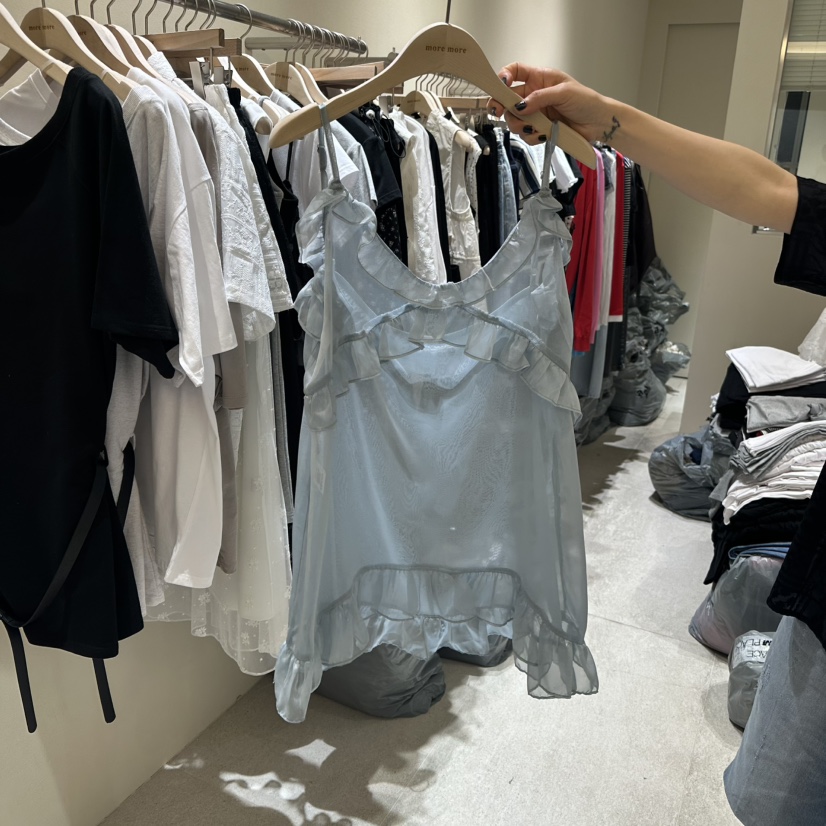 MOREMORE韓國直郵女裝新品人氣推薦真品熱賣時尚連衣裙雪紡more more連衣裙