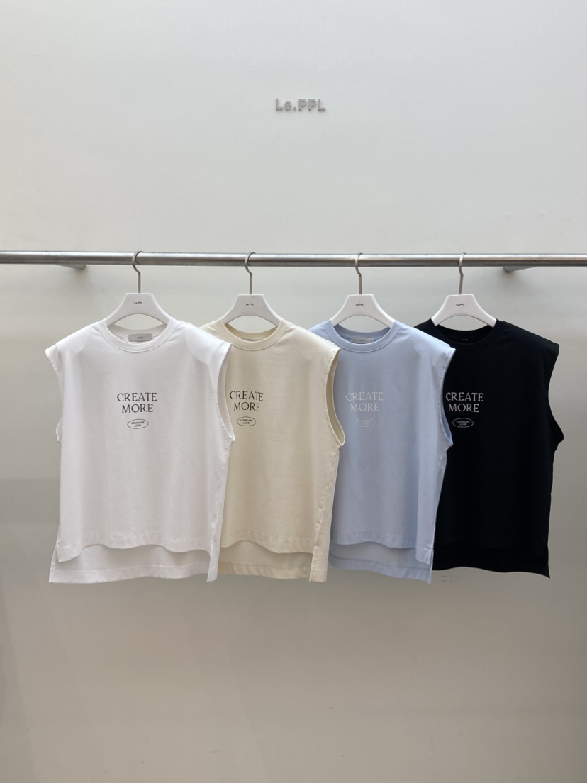 LE-PPL韓國直郵女士新款人氣真品職業推薦25春夏休閑吊帶背心LE-PPL吊帶/背心
