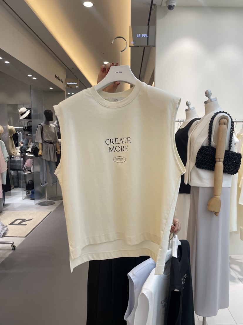LE-PPL韓國直郵女士新款人氣真品職業推薦25春夏休閑吊帶背心LE-PPL吊帶/背心圖色3