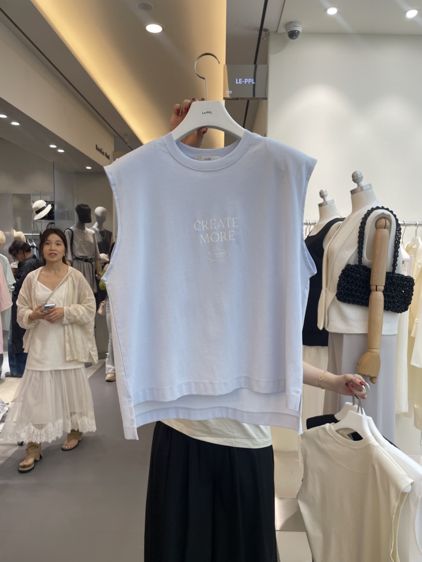 LE-PPL韓國直郵女士新款人氣真品職業推薦25春夏休閑吊帶背心LE-PPL吊帶/背心圖色4