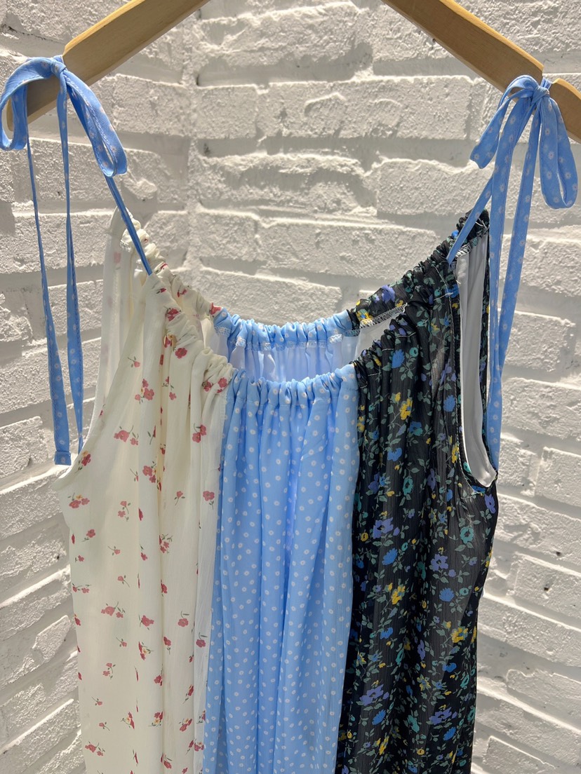 MAISONDEGLORY韓國直郵女士新品25春夏時尚推薦休閑連衣裙雪紡MAISON DE GLORY連衣裙