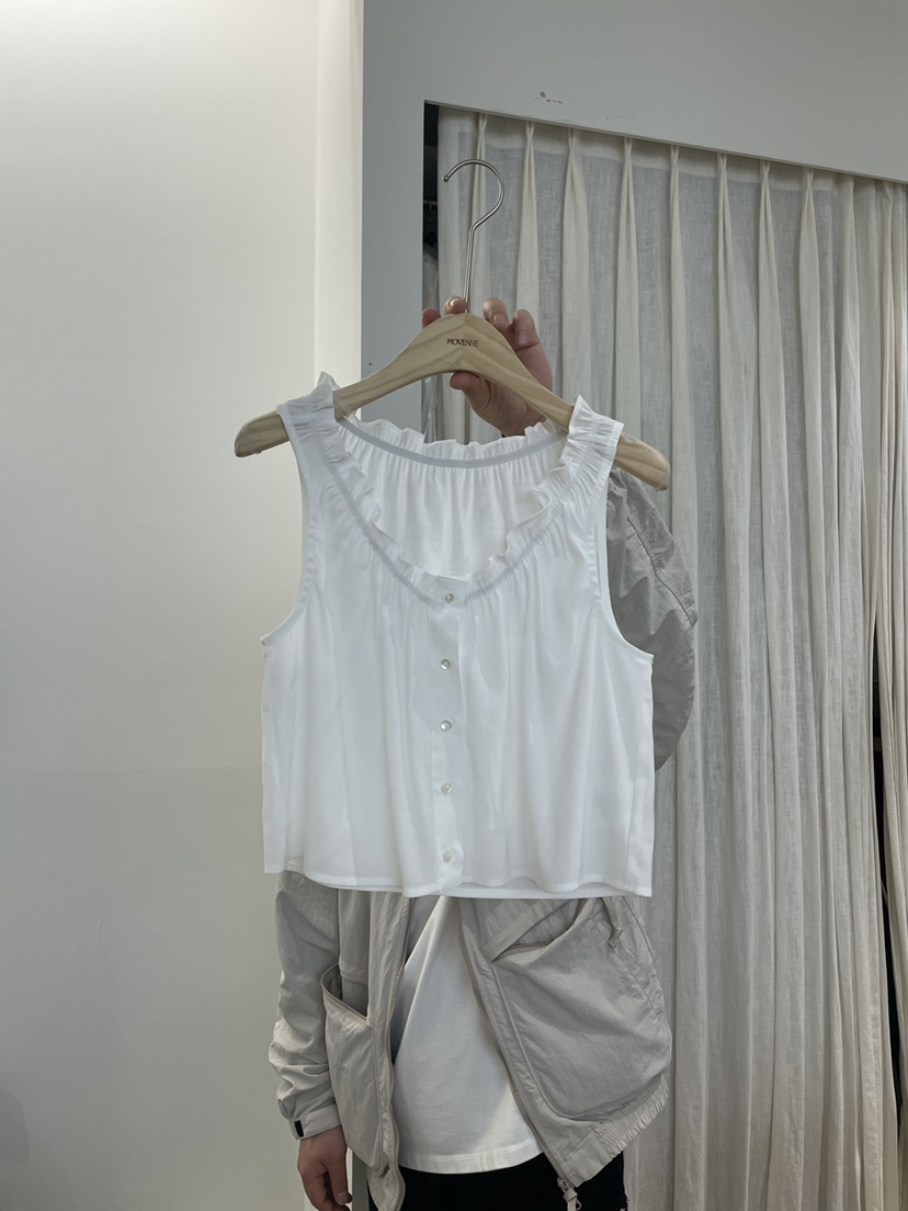 MOVENNE東大門實拍女士新品時尚人氣休閑25春夏職業吊帶背心MOVENNE吊帶/背心圖色1