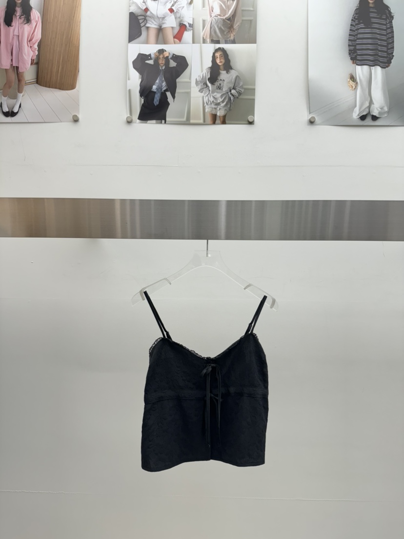 AMOOD韓國直郵女士新品25春夏職業熱賣推薦人氣真品吊帶背心AMOOD吊帶/背心圖色2