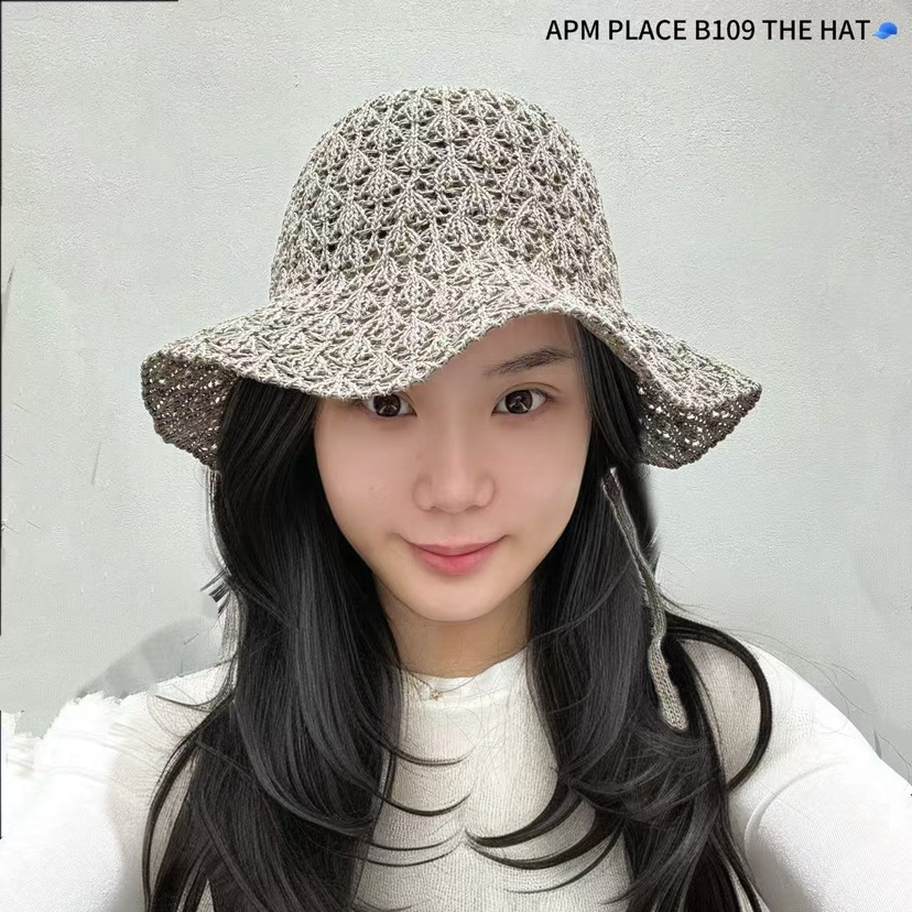 THE HAT-P韓國直郵女士新品25春夏真品熱賣職業帽子漁夫帽THE HAT帽子圖色2