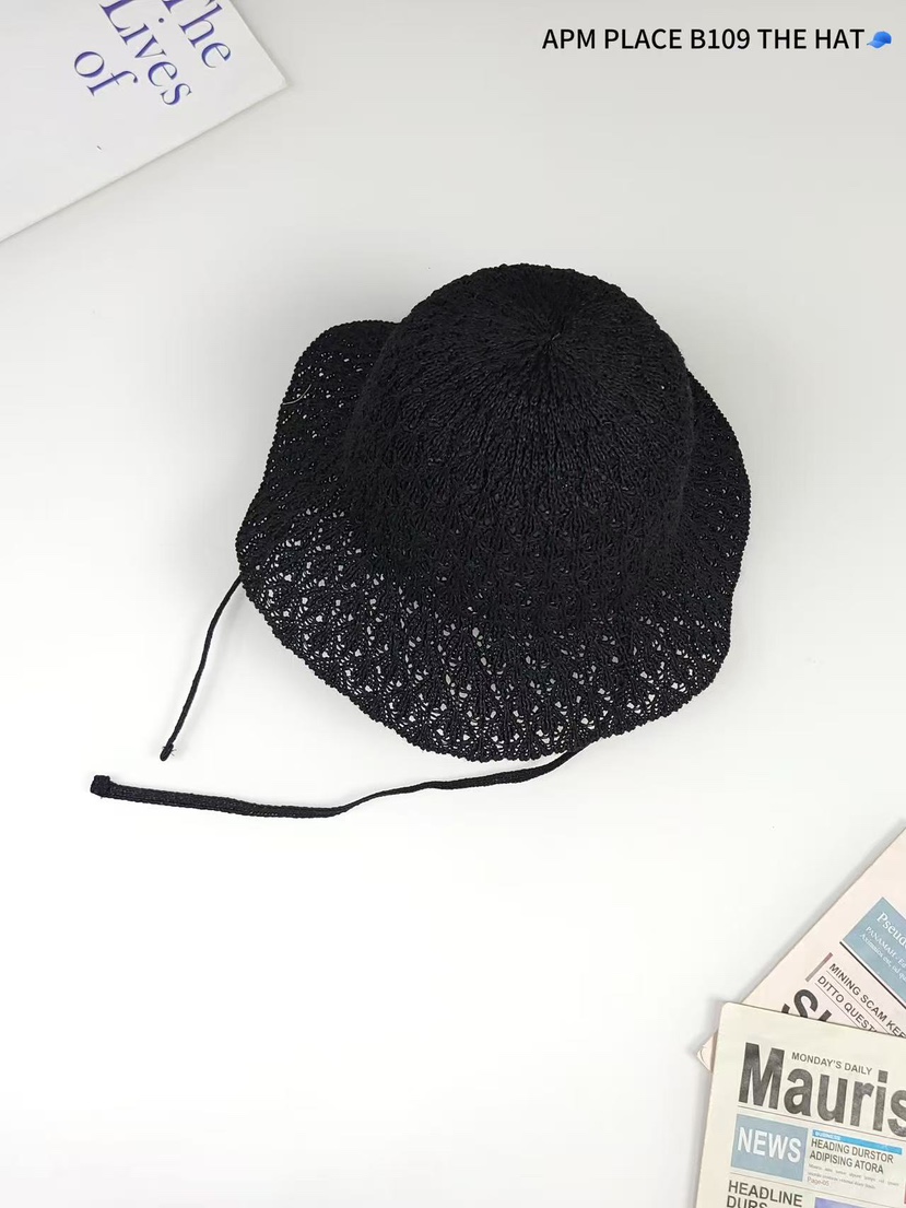 THE HAT-P韓國直郵女士新品25春夏真品熱賣職業帽子漁夫帽THE HAT帽子圖色3