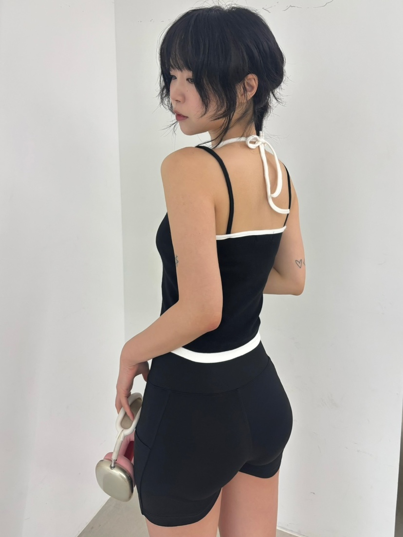 SHOTGUN東大門實拍女裝新款25春夏職業人氣休閑真品吊帶背心SHOTGUN吊帶/背心